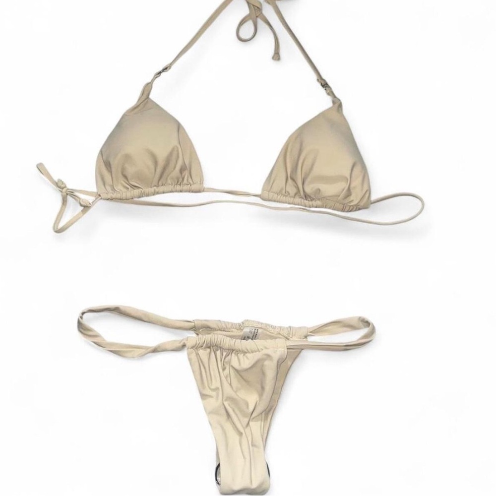 Elegant Cream Bikini Set